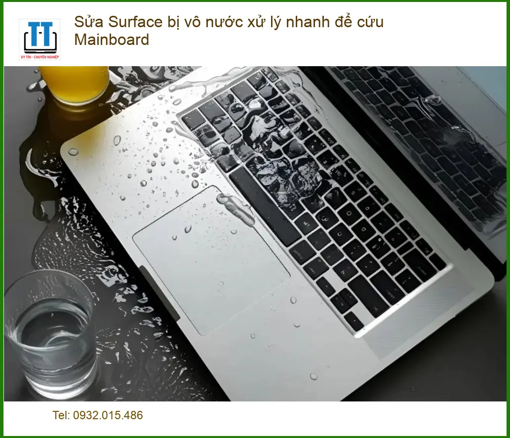 Sửa bị vô nước xử lý nhanh cứu Mainboard Surface – Trung tâm hỗ trợ gần đây