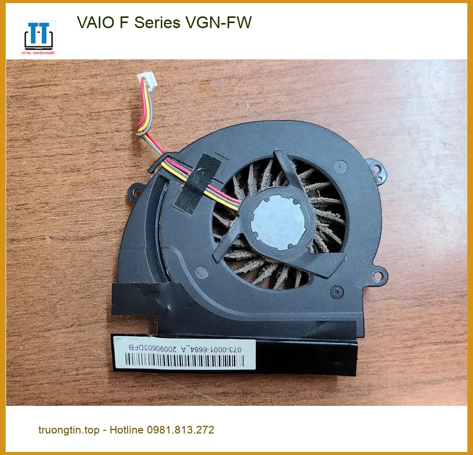 Quạt Tản Nhiệt Laptop VAIO F Series VGN-FW - Thay Nhanh Tại TPHCM Giá Rẻ