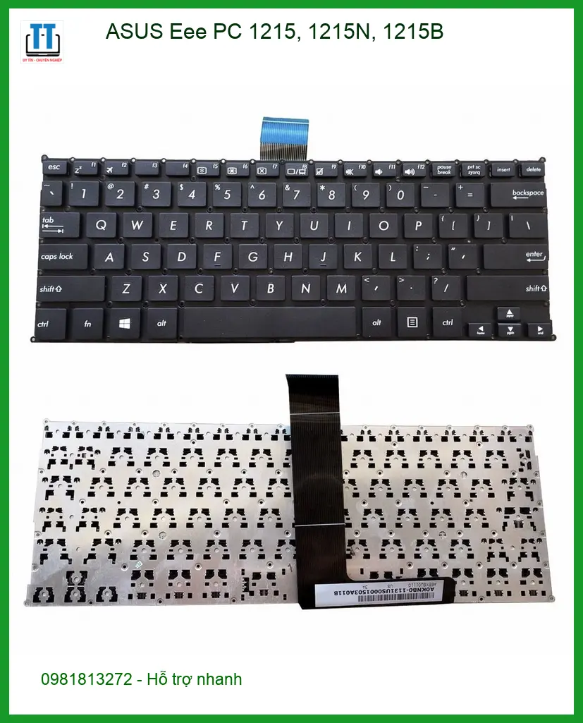 Bàn phím Laptop ASUS Eee PC - Thay Nhanh Trong Ngày Tại Shop TPHCM