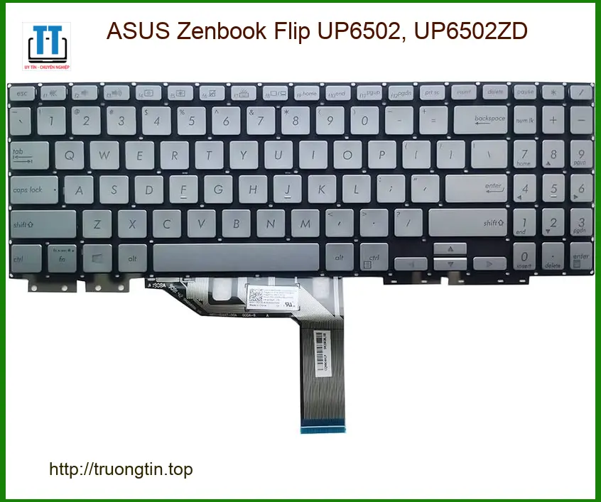 Bàn phím Laptop ASUS Zenbook Flip UP6502 - Thay Nhanh TPHCM | Giá Rẻ Lấy Liền