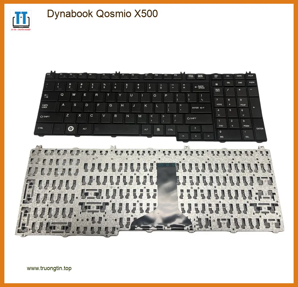 Bàn phím Laptop Dynabook Qosmio X500 - Thay Nhanh Tại Shop TPHCM