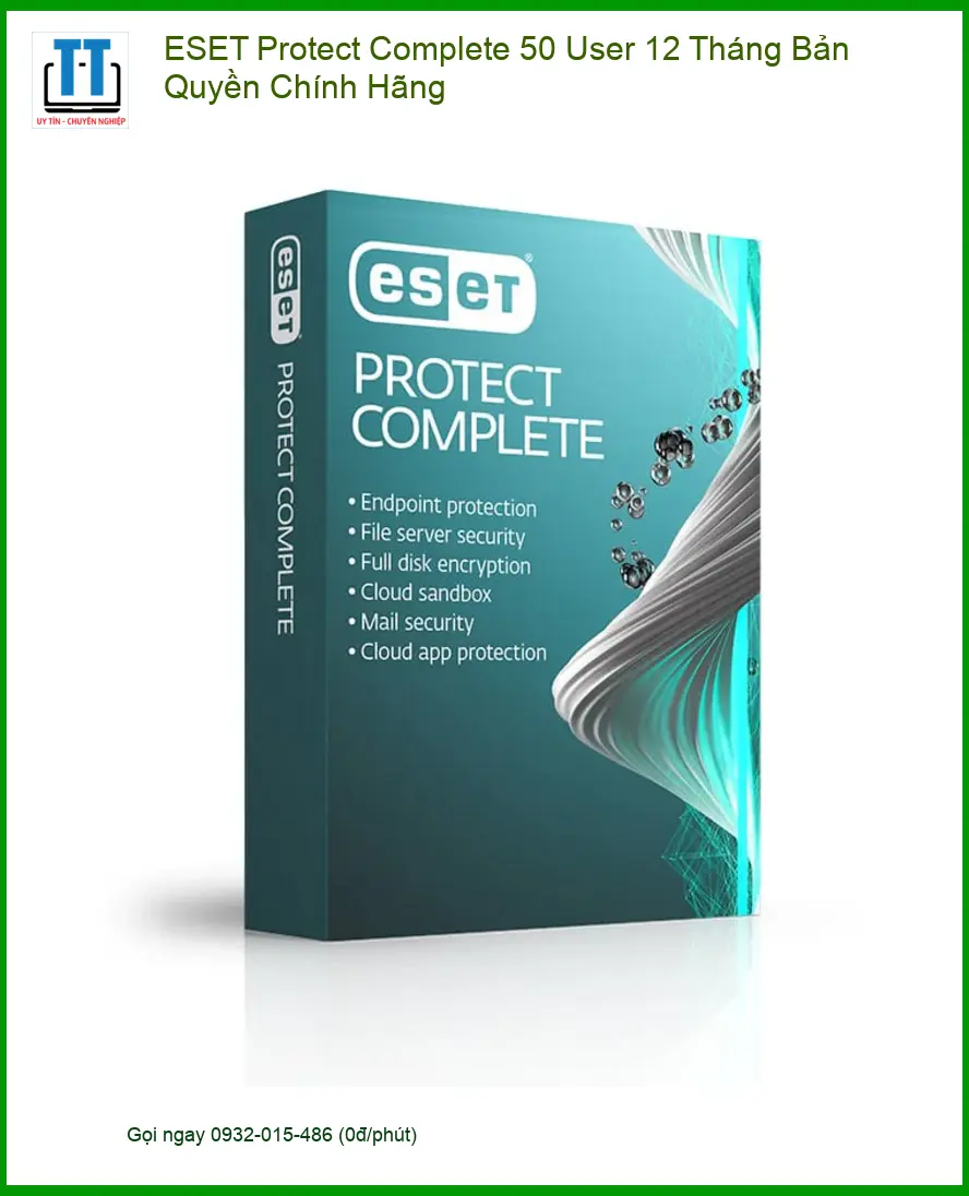 Phần Mềm ESET Protect Complete 50 User - Lắp Đặt Nhanh TPHCM
