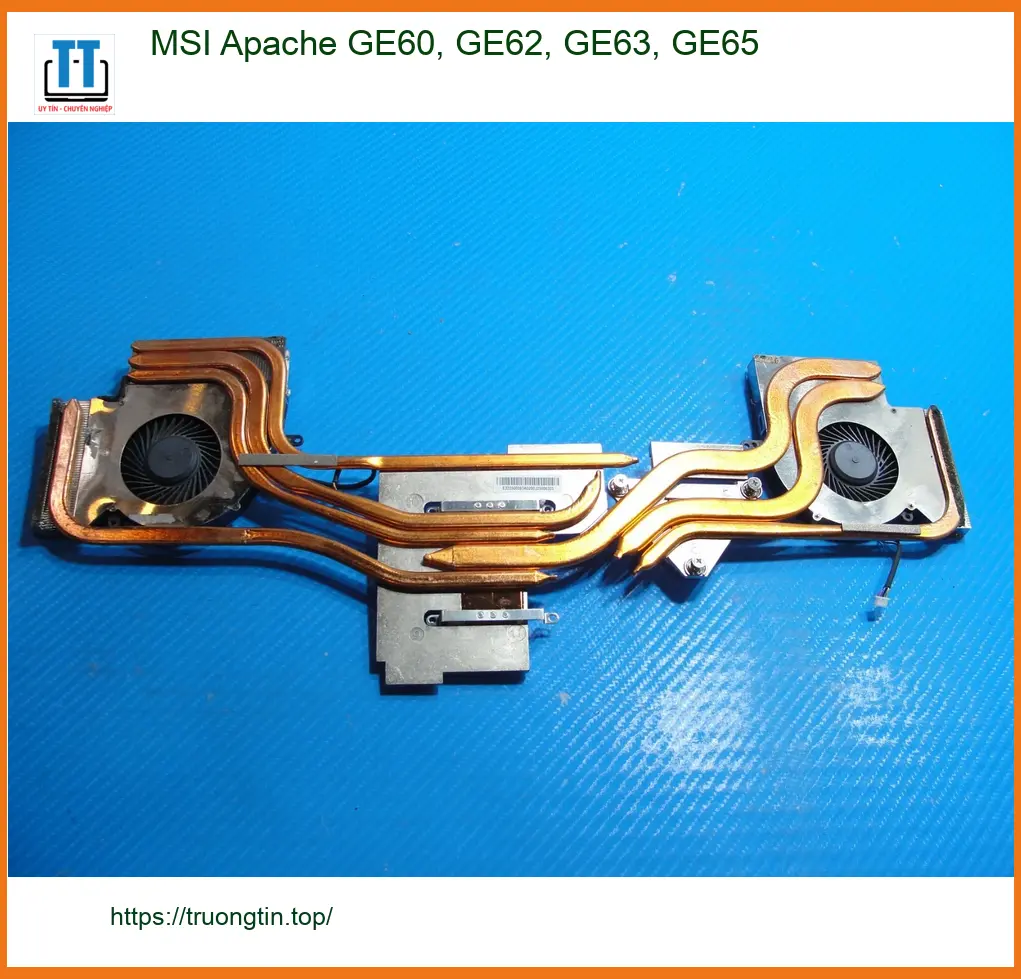 Quạt Laptop MSI Apache GE60, GE62, GE63, GE65 - Thay Lấy Ngay TPHCM