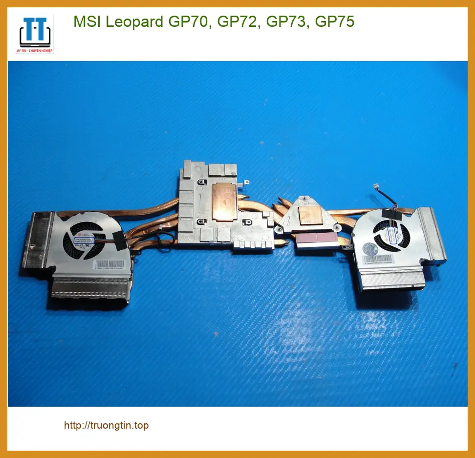 Fan Laptop MSI Leopard GP70, 72, 73, 75 - Thay Fan Lấy Ngay TPHCM Giá Rẻ