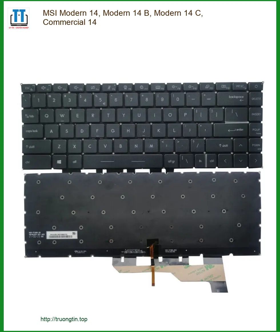 Bàn phím MSI Modern 14 - Thay Lấy Liền Giá Rẻ TPHCM