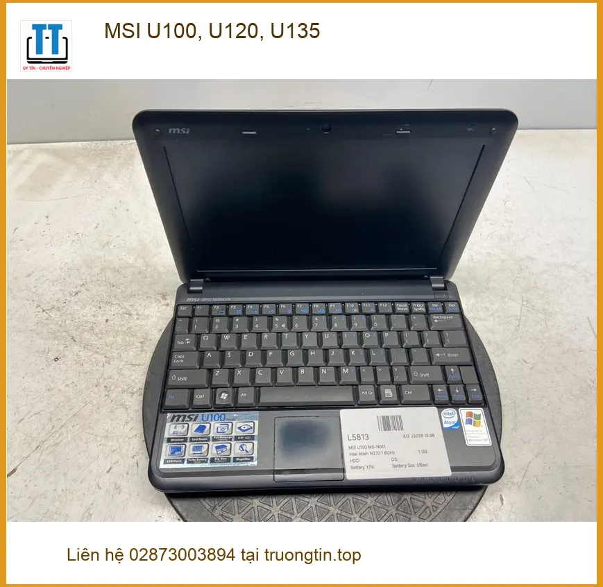 Màn hình Laptop MSI U100 U120 U135 - Lắp Mới Lấy Ngay TPHCM