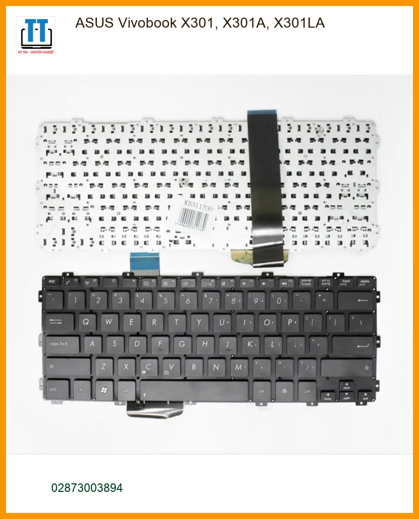 Bàn phím Laptop ASUS Vivobook X301 X301A - Thay Lấy Liền Giá Rẻ TPHCM