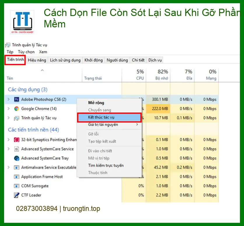 Thủ thuật Phần mềm Cách Dọn File Còn Sót Lại – Tự xử lý tại nhà