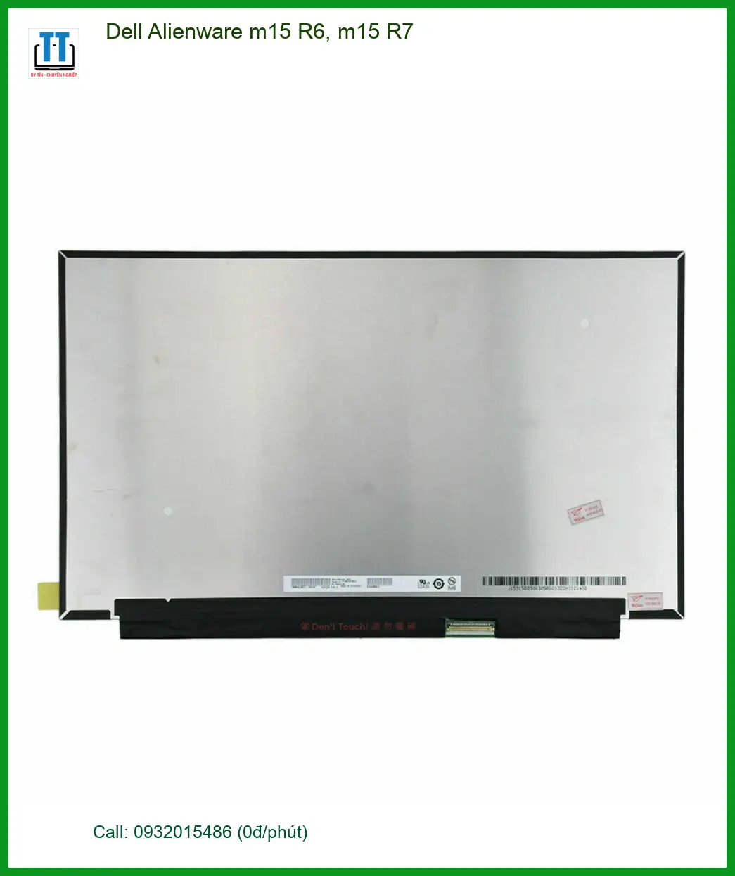 Màn hình Laptop Dell Alienware m15 R6 R7 - Sửa Lấy Liền Tại Cửa Hàng Gần Nhất