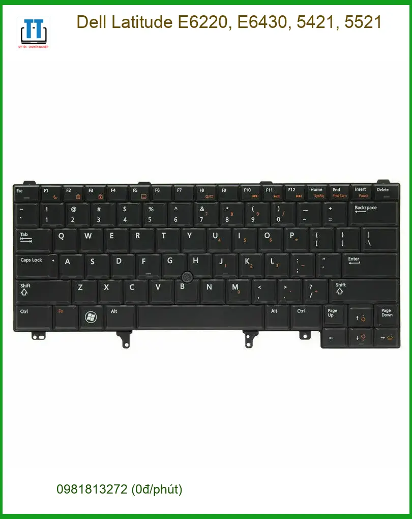 Bàn phím Laptop DELL Latitude - Thay Nhanh Lấy Liền - Giá Sinh Viên TPHCM