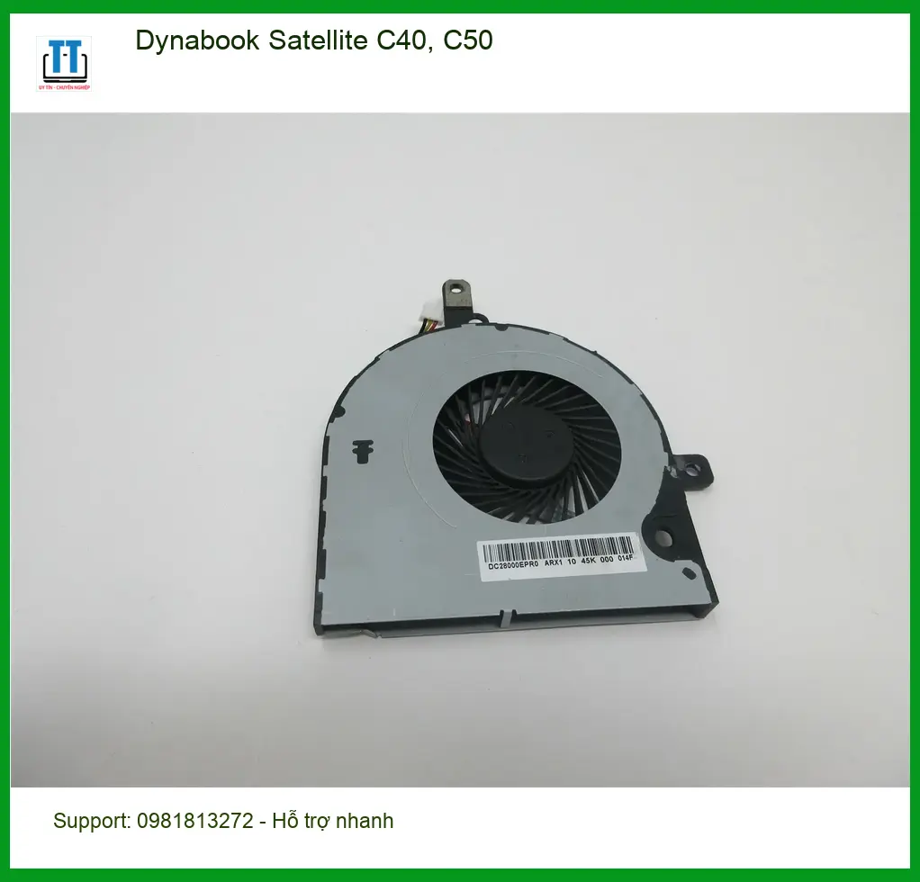 Fan Laptop Dynabook Satellite C40, C50 - Thay Thế Tận Nơi TPHCM Giá Tốt