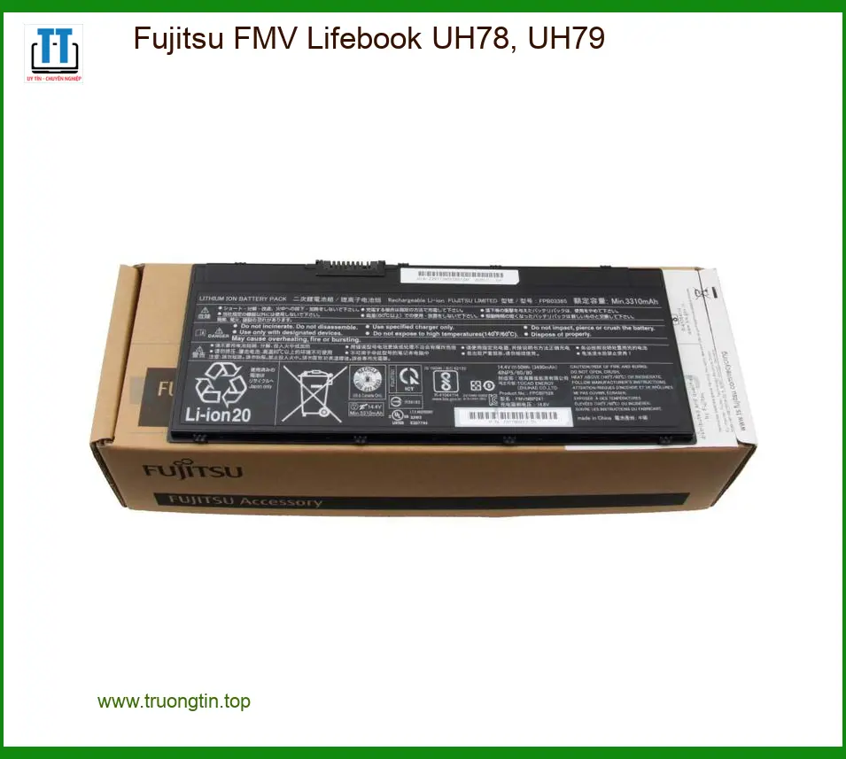 Pin Laptop Fujitsu UH78 UH79 - Thay Lấy Liền Tận Nơi TPHCM Uy Tín