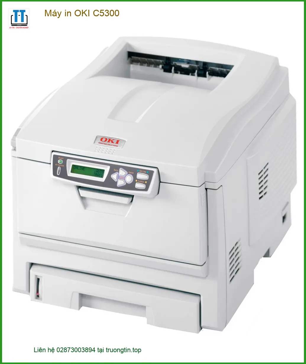 Máy in OKI C5300 - Thay Mực Tận Nơi - Trung Tâm TPHCM