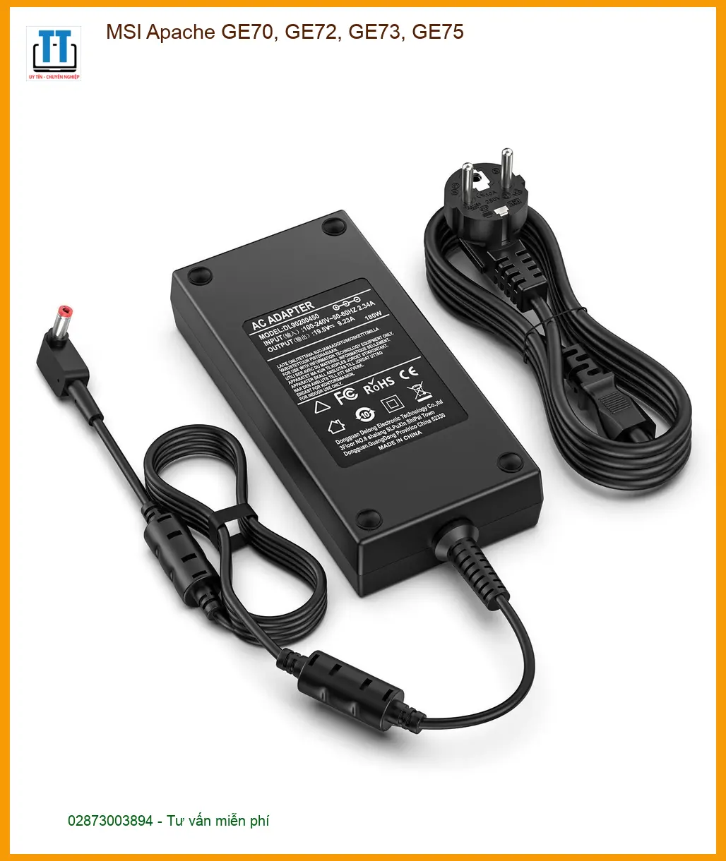 Sạc Laptop MSI Apache GE70 GE72 GE73 GE75 - Thay Lấy Ngay TPHCM Giá Rẻ