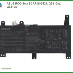 Pin Laptop ASUS ROG Strix SCAR III G531, G531GW, G531GV - Thay Lấy Liền