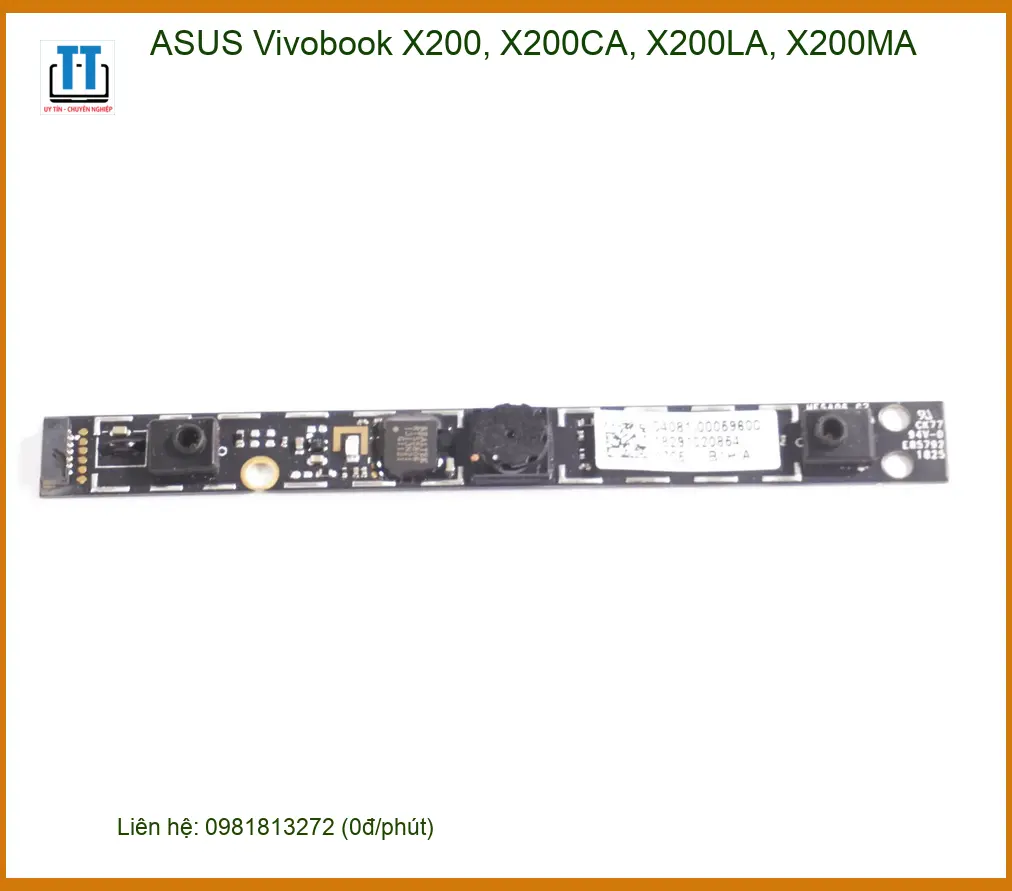 Webcam Laptop ASUS Vivobook X200 - Thay Lắp Tận nơi Giá Rẻ TPHCM