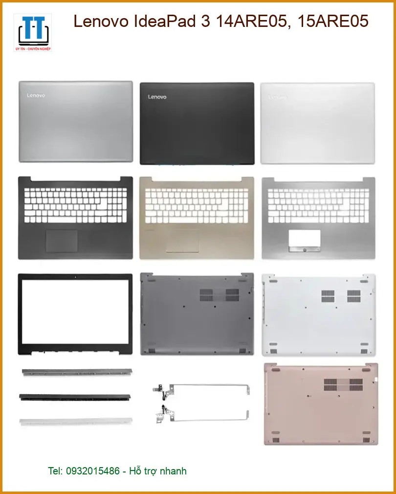 Vỏ Laptop Lenovo IdeaPad 3 - Thay Nhanh Tại Cửa Hàng, Giá Rẻ TPHCM