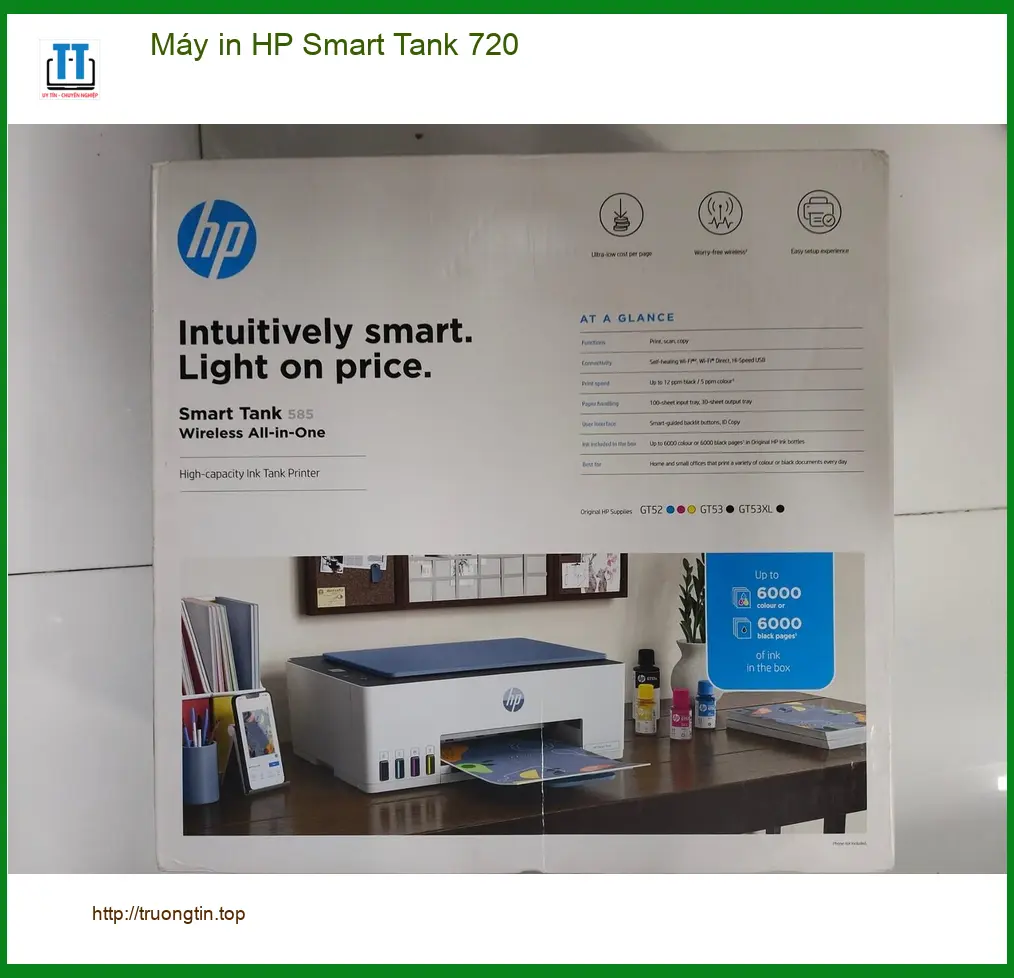 Máy in HP Smart Tank 720 - Mua Giá Rẻ TPHCM Giao Nhanh