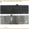 Bàn phím Laptop MSI Leopard GP60, GP62, GP63, GP65 - Lắp Nhanh Tại TPHCM