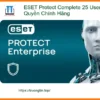 Antivirus ESET Protect Complete 25 User - Hỗ trợ Cài đặt Tận Nơi TPHCM