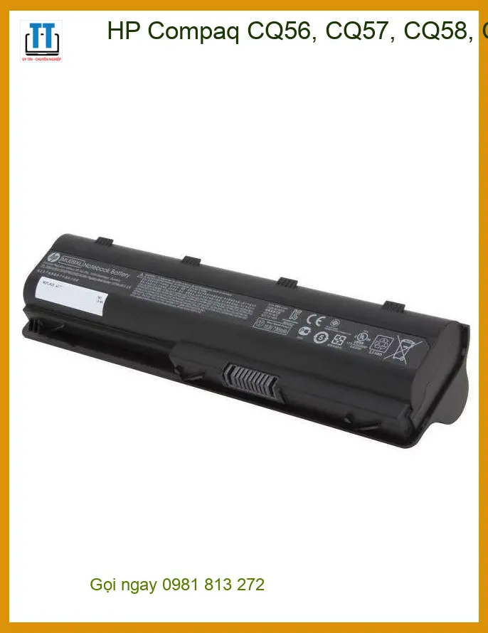 Pin Laptop HP Compaq CQ56 CQ57 CQ58 CQ59 - Thay Pin Laptop Nhanh TPHCM Giá Rẻ