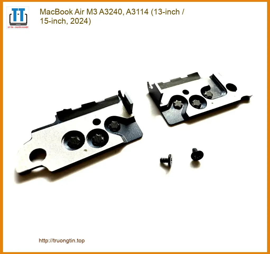 Bản lề Laptop MacBook Air M3 - Thay Bản Lề Lấy Ngay Giá Sinh Viên TPHCM