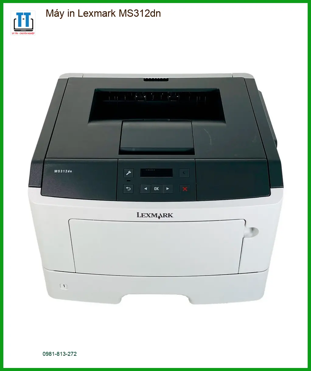 Máy in Lexmark MS312dn - Nạp mực tại nhà TPHCM | Sửa nhanh uy tín